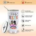 thumbnail image 3 of Best Friend Birthday Gifts for Women-Gifts for Best Friends,Friendship Gifts for Women-Best Friend Christmas Birthday Thanksgiving Gifts for Bestie, Soul Sister, BFF, Coworker-BFTETYU 20oz Tumbler, 3 of 6