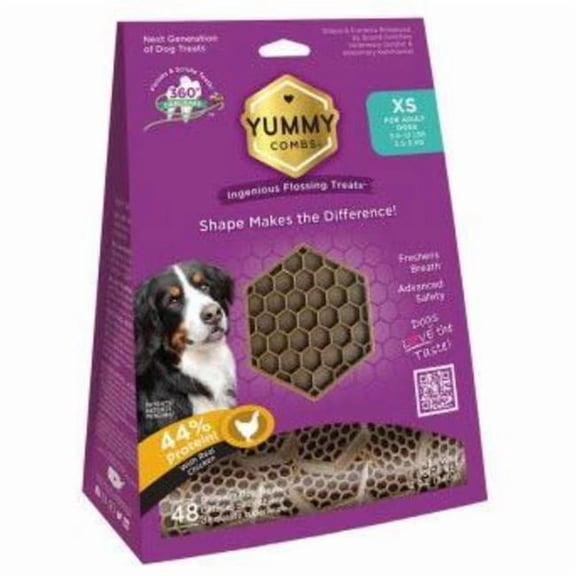 Yummy Combs 840067700396 12 oz Dog Dental Treat, Extra Small