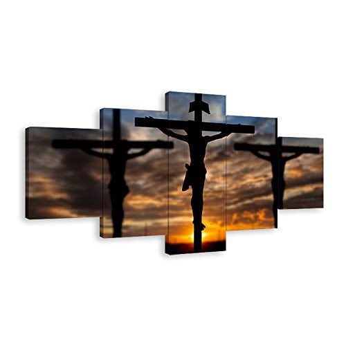 Jesus Christ on Cross Background Abstract for Christian Religion That God  He is Risen in Easter Day Bible Prophet Symbol Death Concept Calvary  Christmas Card  Prints(50''W x 24''H) | Walmart Canada