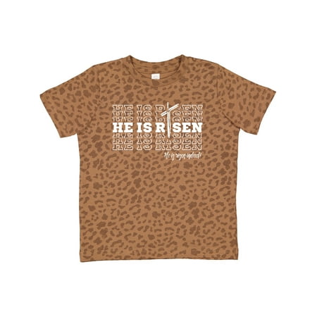 

Inktastic He is Risen Mirror Words Gift Toddler Boy or Toddler Girl T-Shirt