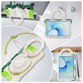 thumbnail image 4 of FJLBDE Case for Honor Pad X10 Pro 11.5 inch (2026) with 360 Kickstand, Shoulder Strap Carrying Protective Cover, Multicolor Green, 4 of 6