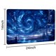 thumbnail image 2 of Playmat Extalas MTG TCG con bolsa de almacenamiento y 14 dados Starry Sky, 2 of 5
