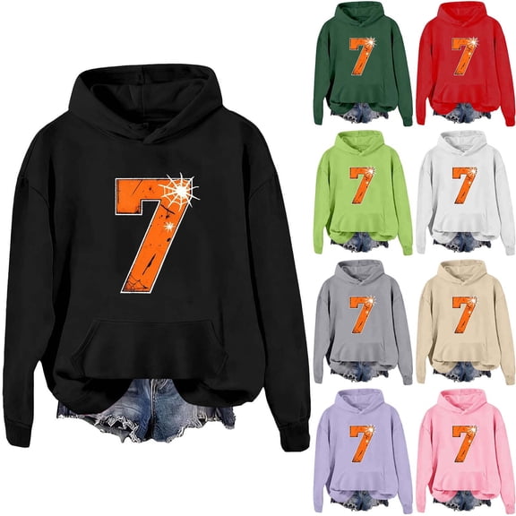 XPMWRP Six Seven Sweatshirt 67 Hoodie 6 7 Long Sleeve Shirt Casual Crewneck Long Sleeve Pullover Digital Graphic Fall Clothes Beige XL