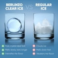 thumbnail image 2 of Máquina para hacer bolas de hielo Berlinzo Premium, transparente, 6 cm, para whisky, 2 of 8