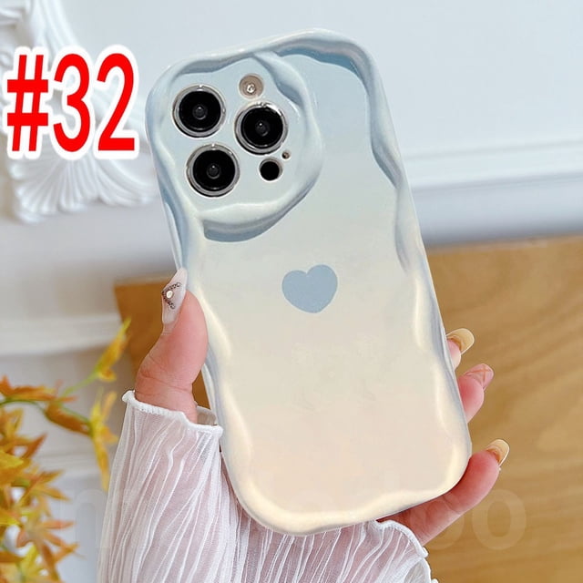 NY 31 Cream Edge Carcasa Samsung Galaxy S23 Ultra S22 Plus S21 S20 FE 5G A11 A50 A30S A50S A10S A20S A20 A30 A31 A51 A71 4G A21S A02S A03S M11 ins Cute Blue Purple Gradient Case