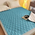 thumbnail image 5 of Water Proof Mattress Protector,Quilted Fitted Mattress Pad,Dusting Proof Cover,Soft Breathable Bed Mattress Cover Washable Protective Pad Mattress Cover Holiday Gifts, 5 of 6