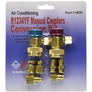 FJC 6820 R134A to R1234YF 6 pc. Conversion Kit with Manual Coupler