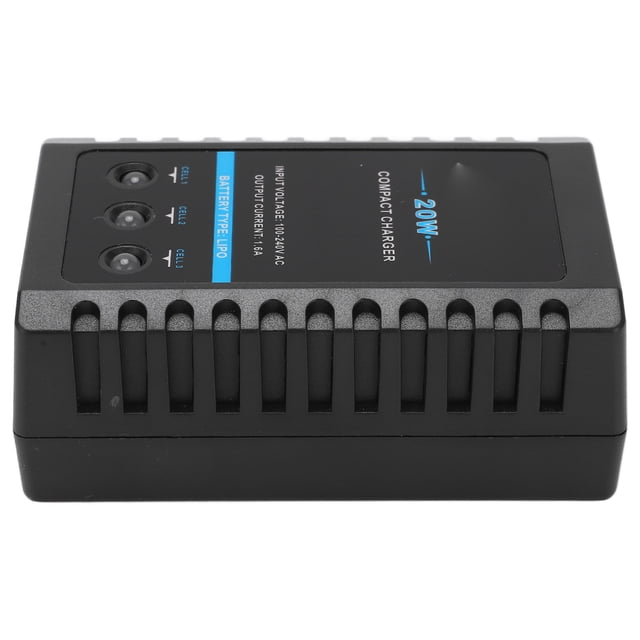 B3 Balance Charger, Igualació de Carga de Carga Rápida Cargador de Batería 3S 20W Resistente Para Cargar
