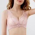 thumbnail image 4 of Clearance Sale 2025 Bra Bra For Womens Underwire Bra Lace Floral Bra Unlined Unlined Plus Size Full Coverage Bra, 4 of 6