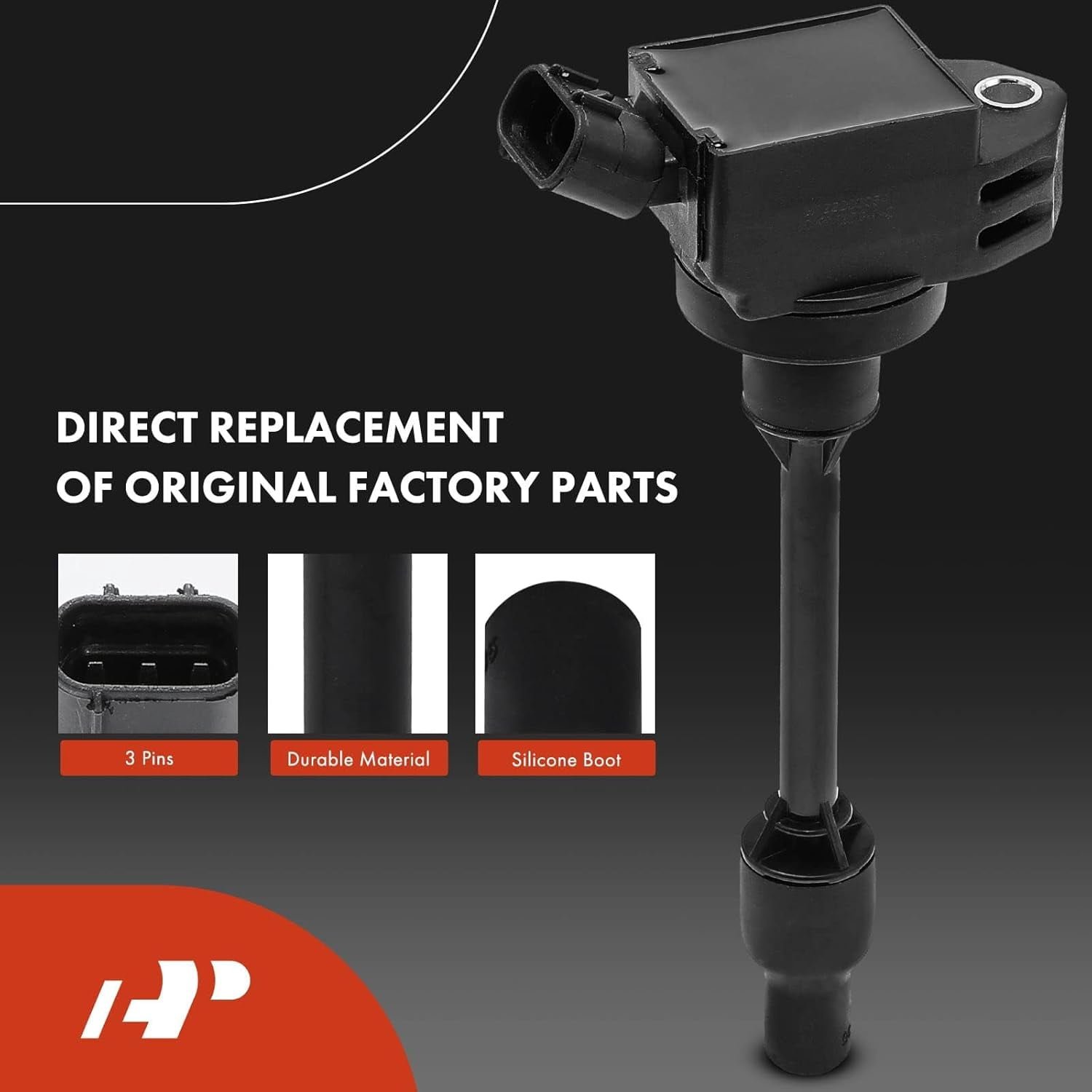 A-Premium Set of 4 Ignition Coil Pack and Iridium Spark Plugs Compatible with Toyota Camry 2018-2020 2.5L, RAV4 2019-2020 2.5L, Corolla 2020 1.8L, Replace# 90919C2009, 90919A2009