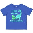 thumbnail image 3 of Inktastic I Love My Nana-saurus Cute Dinosaur Family Boys or Girls Baby T-Shirt, 3 of 5