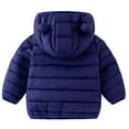 thumbnail image 4 of WIBACKER 2T 3T 4T 5T Winter Coat for Toddler Kid Baby Boy Girl Light Puffer Bear Hooded Down Jacket, 4 of 4