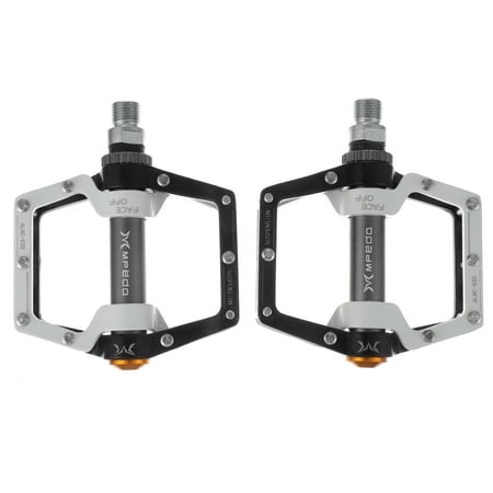 

Bestonzon Pedals Bike Pedals Flat Mtb Toe Platform Clipless Road Mountain Paddle Replacement Clip Bearing Wide Parts Pedal Clips