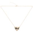 thumbnail image 1 of Delicado collar con colgante de corazón para mujer, minimalista, con cadena de aleación de zinc, ideal para combinar con otras prendas y para uso diario, 1 of 7