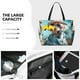 thumbnail image 3 of Fotbe Stylish Dog in Denim Outfit Bolsa de Viaje para Playa - Resistente al Agua, Bolsa Tote de Gran Capacidad y Ligera con 7 Bolsillos para Mujeres y Hombres, 3 of 7