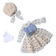 thumbnail image 1 of Vestido de muñeca ,Conjuntos de accesorios de ropa para muñecas para niñas de 12 pulgadas,Vestido de muñeca para niña,accesorios de disfraces para muñecas,Muñeca pequeña grande,ropa, 1 of 8
