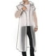 thumbnail image 1 of Wosthever Capa de lluvia unisex Senderismo Camping Poncho Con capucha Impermeable a prueba de viento Impermeable Mujeres Hombres Ropa de lluvia Paraguas de lluvia Blanco XL, 1 of 6