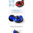 thumbnail image 2 of Auriculares inalámbricos Auriculares deportivos a prueba de sudor con micrófono, auriculares bluetooth detrás de la cabeza, plegables y llevados en el bolso Feliz Sencillez, 2 of 4