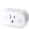 thumbnail image 1 of DEELLEEO Prise Intelligente Maison Intelligente WiFi Fonctionne avec Siri Alexa Google Home Nest Hub et Smartthings Hub Requis WiFi 2.4GHz Requis (1 Pack), 1 of 9