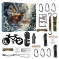thumbnail image 1 of Calendario Adviento Navideño: Equipos Supervivencia Emergencia Con Artilugios Geniales para Hombres, 1 of 9