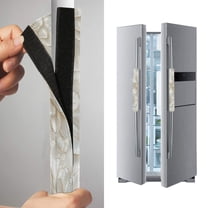 2 Pack Universal Adjustable Appliance Handle Covers for Fridge Oven Dishwasher Kitchen Decor 3d Beige Floral