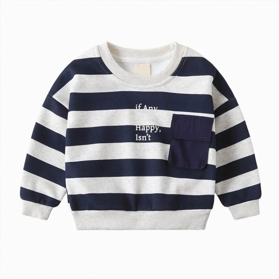 3-4 Years Toddler Boys Thickened Long Sleeve Sweatshirt Fall Winter Clothes Fleece Lined Basic Clothes Top 18 24 Months 2t 3t 4t 5t 6t Toddler Baby