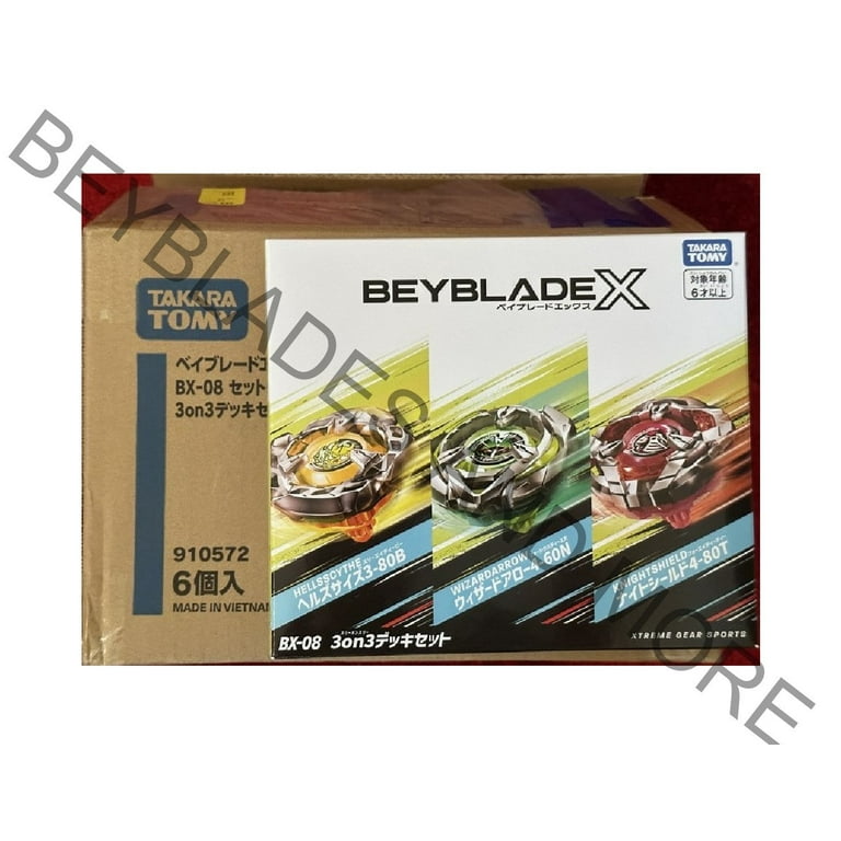 BX-08 3on3 Deck Battle Set | Beyblade X