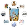 thumbnail image 6 of Looney Tunes Cartoons Large Laundry Hamper Collapsible Laundry Basket With Handles, Tall Storage Basket For Blanket, Toys, Dirty Clothes In Living Room, Bedroom, Bathroom, Nursery, 6 of 7