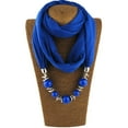 thumbnail image 4 of Guardoinrt Collier Foulard Bague Tendance Perles Inodores Résistantes à l'Usure Rouge, 4 of 6