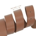 thumbnail image 3 of Earnda 3 Pack Women Buckle Belt Ladies Faux Leather Belt Black Brown White, 3 of 5