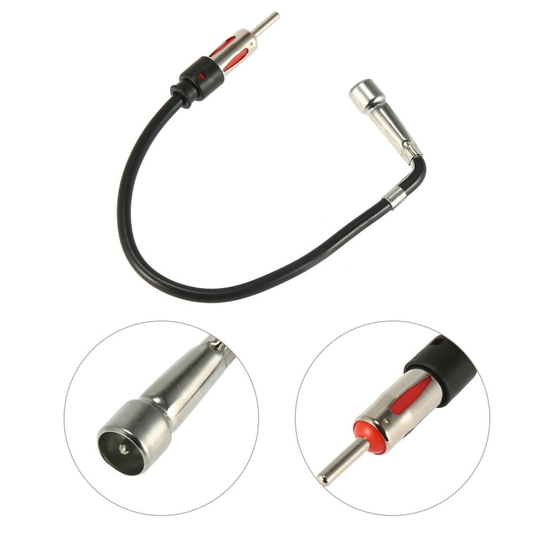 Unique Bargains Radio AM/FM Antenna Male Plug Adapter Connector for Cars  Autoes