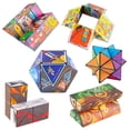 thumbnail image 1 of Cubo mágico infinito tridimensional geométrico 3d rompecabezas para niños plegable cubo de Rubik bloques de construcción regla mágica juguete tiembla, 1 of 1