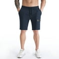 thumbnail image 2 of JAKANYQ Mens Casual Sports Fitness Solid Color Shorts Comfy Breathable, 2 of 9