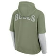 thumbnail image 3 of Men's Fanatics  Olive Chicago Bulls Elements Sleek Pullover Hoodie, 3 of 3