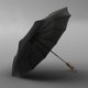 thumbnail image 4 of Injueey Paraguas automático No deformable negro con costuras finas, sin hilo suelto, práctico paraguas para lluvia Paraguas de lluvia Tipo 4, 4 of 6