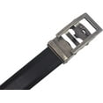 thumbnail image 4 of Marshal Men's Genuine Leather Ratchet Dress Belt With Automatic Buckle Black Buckle8, 38", 4 of 9
