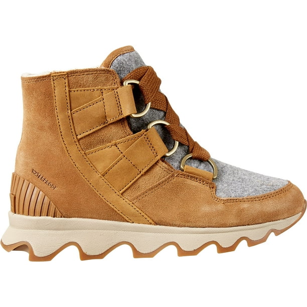 sorel kinetic short lace boot black