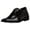 Black, variant on LIBERTYZENO Kids Oxford Shoes Classic Leather Lace Up Kids Party Shoes, Toddler,Big Boys