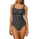 thumbnail image 1 of MKLEKYY Trajes De Baño Mujer Women Floral Printed Straps Jumpsuit Swimsuit Swimwear Bathing Beach Sexy Bikini Swimwear, 1 of 5