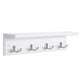 thumbnail image 1 of Perchero SONGMICS de pared con estante, 4 ganchos dobles de metal, 1 of 8