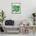 thumbnail image 3 of Stupell Industries Green Monstera Bundle Botanical & Floral Painting Gray Floater Framed Art Print Wall Art, 25 x 31, 3 of 10