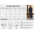 thumbnail image 7 of NAYAOTO Women's Maxi Shirt Dress - 2026 Long Sleeve Button Casual Fall A-line Work Tiered Dresses with Belt and Pockets, 7 of 7