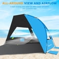 thumbnail image 4 of Carpa de playa portátil Gorich UPF 50+ con protección UV plegable, 4 of 7