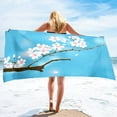 Peach Blossoms Quick Dry Sand Free Beach Towels Absorbent Bath Towels