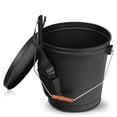 thumbnail image 5 of Segawe Durable 5 Gallon Ash Bucket with Lid and Shovel - Essential Tools for Fireplace Maintenance and Fire Pit Cleanup, 5 of 6
