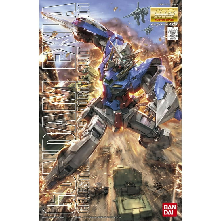 Gundam 00 Gundam Exia MG 1:100 Model Kit - Walmart.com