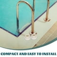 thumbnail image 3 of UPOUART 2Pcs Beige Rubber Pool Ladder Bumpers Protective Caps for Swimming Pool Ladder Parts, 3 of 8