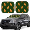 thumbnail image 1 of Saiise Bold Squirrel Silhouettes for Foldable Car Sun Shades (2-Pack) Offer Sun Protection with an Easy-fold Design for Convenient Windshield Shading-Medium, 1 of 6