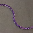 thumbnail image 3 of Amethyst Oval Cut Gemstone tennis Bracelet Women Jewelry, Birthstone Jewelry Gift Her, 3 of 4