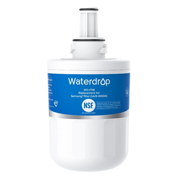 Waterdrop DA29-00003G Refrigerator Water Filter, NSF 53&42 Certified to Reduce 99% Lead, Replacement for Samsung DA29-00003G, Aqua-Pure Plus DA29-00003B, HAFCU1, DA29-00003A